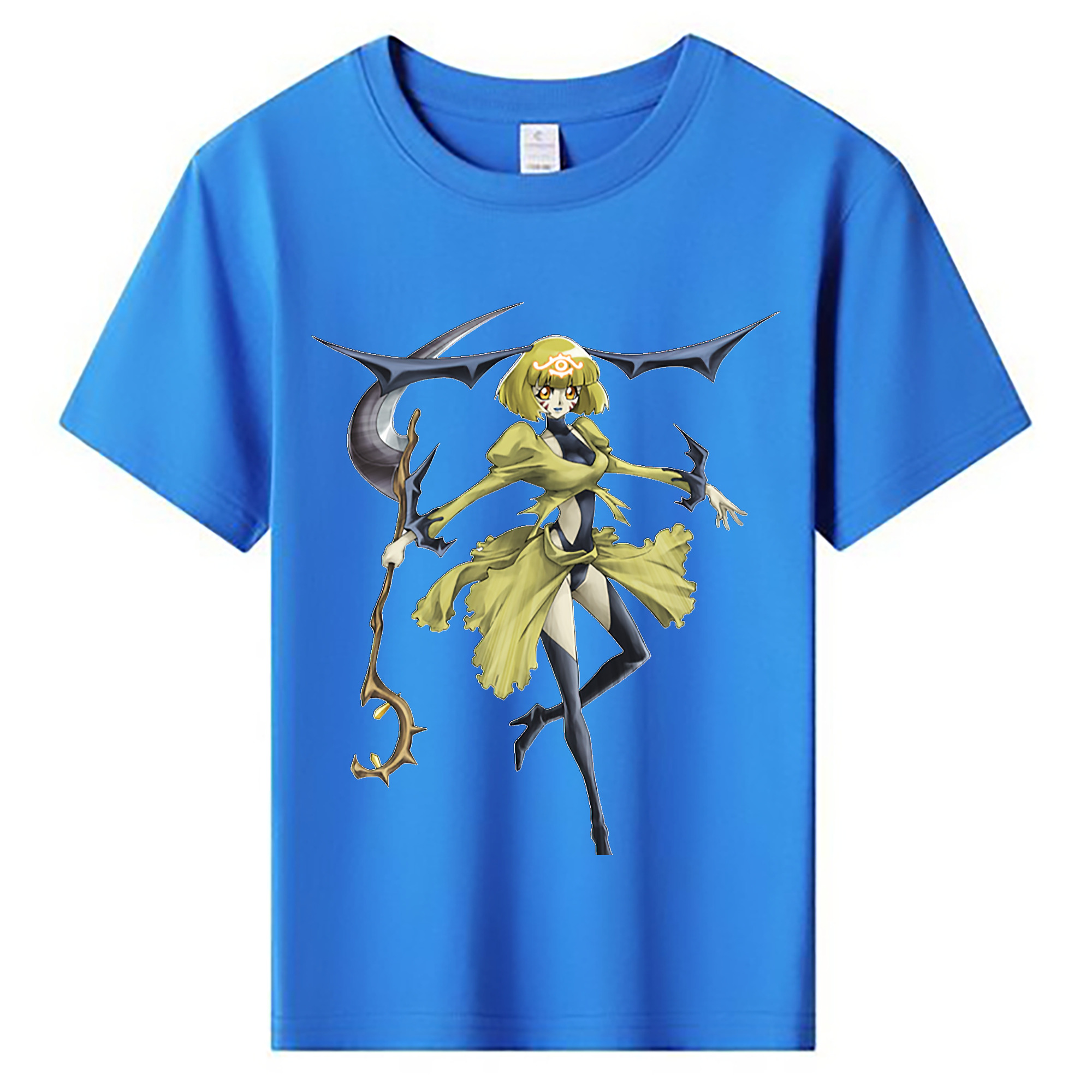 （画像用） 遊☆戯☆王 Yu-Gi-Oh! 綿100％キッズTシャツ（フロントプリント）